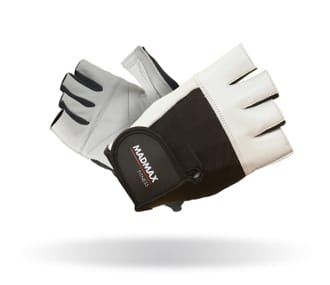 MADMAX Fitness rukavice FITNESS WHITE MADMAX Fitness rukavice FITNESS WHITE