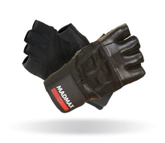 MADMAX Fitness rukavice PROFESSIONAL BLACK MADMAX Fitness rukavice PROFESSIONAL BLACK