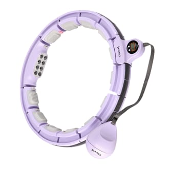 Mas�n� hula hoop HMS HHM13 se z�va��m, magnety a po��tadlem fialov�