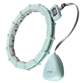 Mas�n� hula hoop HMS HHM14 se z�va��m a po��tadlem zelen�