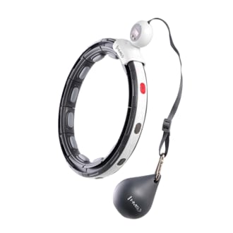 Masážní hula hoop HMS HHM15 se závažím, magnety a počítadlem černá Masážní hula hoop HMS HHM15 se závažím, magnety a počítadlem černá