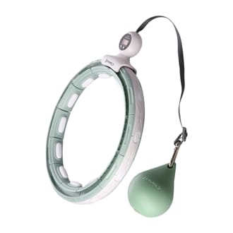 Mas�n� hula hoop HMS HHM15 se z�va��m, magnety a po��tadlem zelen�