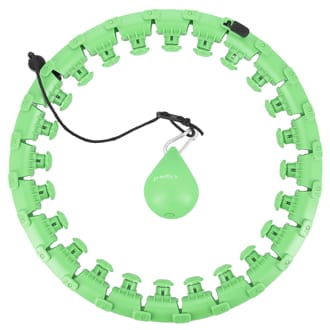 Masážní hula hoop HMS HHW01 se závažím zelená Masážní hula hoop HMS HHW01 se závažím zelená