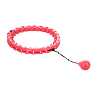 Masážní hula hoop Home FH01 se závažím červená Masážní hula hoop Home FH01 se závažím červená