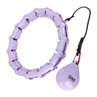 Masážní hula hoop ONE Fitness OHA02 se závažím fialová Masážní hula hoop ONE Fitness OHA02 se závažím fialová