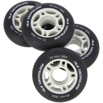 N�hled - Matn� kole�ka NILS Extreme PU 70x24 82A, �ern�, 4 ks