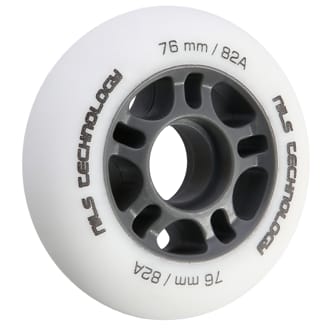 N�hled - Matn� kole�ka NILS Extreme PU 76x24 82A, b�l�, 4 ks