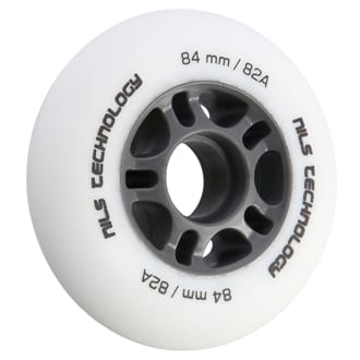 Matné kolečka NILS Extreme PU 84x24 82A, bílé, 4 ks Matné kolečka NILS Extreme PU 84x24 82A, bílé, 4 ks