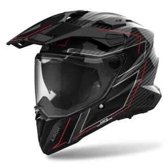 Moto přilba Airoh Commander 2 Carbon Stylish lesklá Moto přilba Airoh Commander 2 Carbon Stylish lesklá
