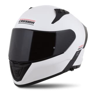 Moto p�ilba Cassida Aero Solid b�l�/�ern�