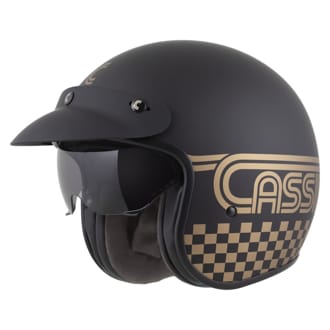 Moto p�ilba Cassida Oxygen Rondo 2.0 �ern� matn�/zlat�