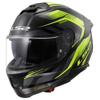 Moto p�ilba LS2 FF808 Stream II Fury Black H-V Yellow
