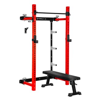 Multifunk�n� skl�dac� posilovac� stojan - Power Rack HMS KLT34 �erven�