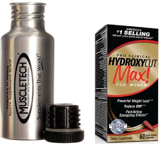 MUSCLETECH HYDROXYCUT MAX FOR WOMEN 120 caps + kovová láhev Muscletech MUSCLETECH HYDROXYCUT MAX FOR WOMEN 120 caps + kovová láhev Muscletech