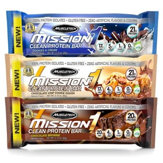 MuscleTech Mission1 Clean Protein Bar