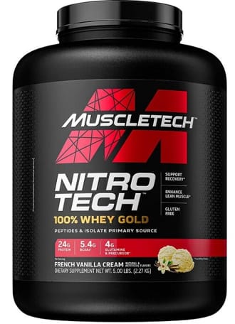 MUSCLETECH NITRO-TECH 100% Whey gold