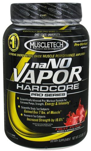 MUSCLETECH VAPOR hardcore pro series