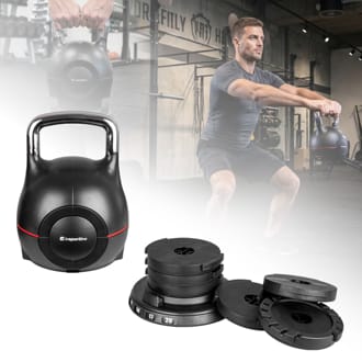 Nastavitelný ketlebel inSPORTline Xtrabell 2-20 kg Nastavitelný ketlebel inSPORTline Xtrabell 2-20 kg