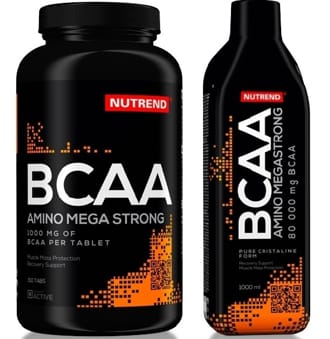 Nutrend BCAA AMINO MEGA STRONG 150 tbl. + BCAA AMINO 500ml