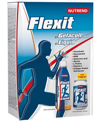 Nutrend FLEXIT LIQUID 500ml + GELACOLL 180, V�PRODEJ - POSLEDN� KUS