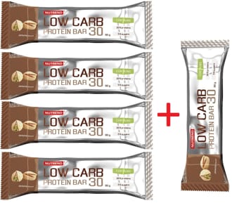 Nutrend LOW CARB PROTEIN BAR 30 akce 4+1 Gratis