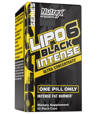 Nutrex Lipo 6 BLACK Ultra Concentrate INTENSE