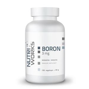 NutriWorks Boron 120 kapslí NutriWorks Boron 120 kapslí