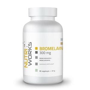 NutriWorks Bromelain 300mg NutriWorks Bromelain 300mg