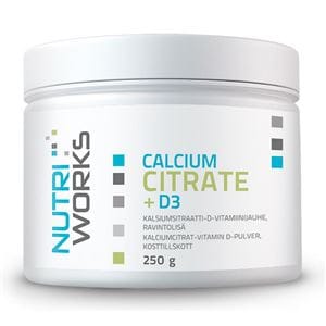 NutriWorks Calcium Citrate + D3 NutriWorks Calcium Citrate + D3