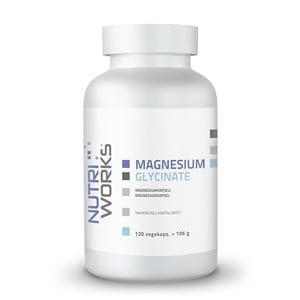N�hled - NutriWorks Magnesium Glycinate 120 kapsl�