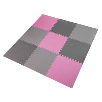 Ochranná puzzle podložka MP10 růžovo-šedá Ochranná puzzle podložka MP10 růžovo-šedá
