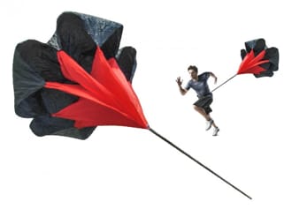 Odporový padák pro běh TUNTURI Speed Parachute Odporový padák pro běh TUNTURI Speed Parachute