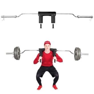 N�hled - Olympijsk� h��del na d�epy inSPORTline Squabar 239,3cm/50mm � 25,5kg � do 317kg � s obj�mkami