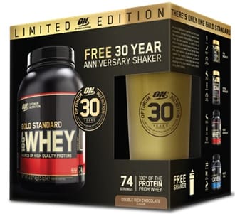 Optimum 100% WHEY GOLD STANDARD 2270g + originální kovový Shaker LIMITOVANÁ EDICE Optimum 100% WHEY GOLD STANDARD 2270g + originální kovový Shaker LIMITOVANÁ EDICE