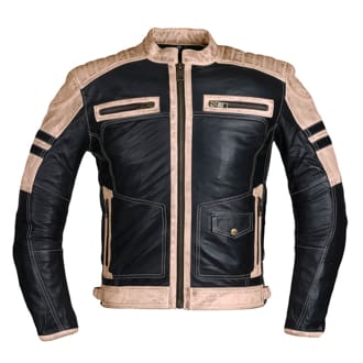 Pánská kožená bunda W-TEC Esbiker Pánská kožená bunda W-TEC Esbiker