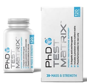 PhD Nutrition Test Matrix 120 caps PhD Nutrition Test Matrix 120 caps