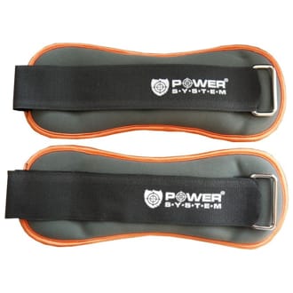 POWER SYSTEM Neoprene ankle loads 2x 1 kg POWER SYSTEM Neoprene ankle loads 2x 1 kg