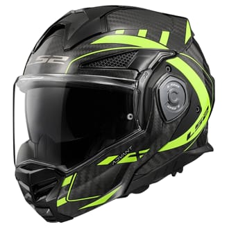 Překlopná moto přilba LS2 FF901 Advant X Carbon Future H-V Yellow P/J Překlopná moto přilba LS2 FF901 Advant X Carbon Future H-V Yellow P/J