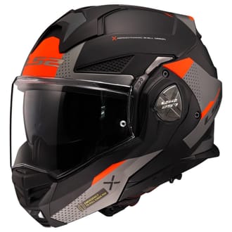 P�eklopn� moto p�ilba LS2 FF901 Advant X Oblivion Matt Black Titanium P/J