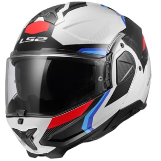 Překlopná přilba LS2 FF910 Advant II Triple White Blue Red P/J Překlopná přilba LS2 FF910 Advant II Triple White Blue Red P/J
