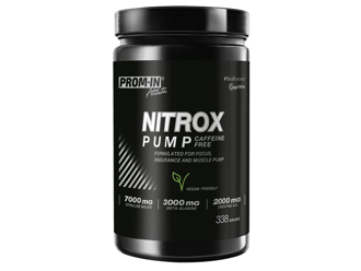 Náhled - Prom-in Nitrox Pump Caffeine FREE 338 g Náhled - Prom-in Nitrox Pump Caffeine FREE 338 g