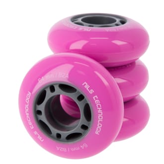 PU kolečka NILS EXTREME 64x24 mm růžové (4ks) PU kolečka NILS EXTREME 64x24 mm růžové (4ks)