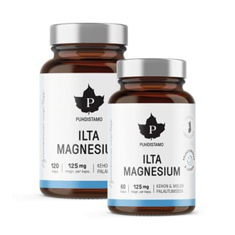 Puhdistamo Night Magnesium 120 kapsl� + 60 kapsl� GRATIS