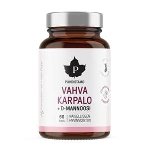 Puhdistamo Strong Cranberry + D-mannose Puhdistamo Strong Cranberry + D-mannose
