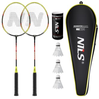 Sada 2 badmintonov�ch raket NILS NRZ204-1