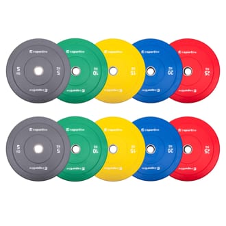 Náhled - Sada 2x5ks gumových kotoučů inSPORTline Bumper Plate Go 2x 5-25 kg 50 mm Náhled - Sada 2x5ks gumových kotoučů inSPORTline Bumper Plate Go 2x 5-25 kg 50 mm