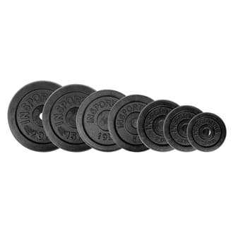 Náhled - Sada 2x7ks litinových kotoučů inSPORTline CastCzech 2x 0,5-20 kg 30 mm Náhled - Sada 2x7ks litinových kotoučů inSPORTline CastCzech 2x 0,5-20 kg 30 mm