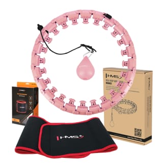 Sada mas�n� hula hoop HMS HHW01 se z�va��m a ze�t�hluj�c�ho p�su BR163 r��ov�