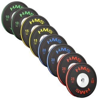 Sada olympijských bumper kotoučů HMS BTBR Sada olympijských bumper kotoučů HMS BTBR
