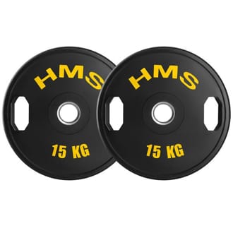 Sada pogumovaných olympijských kotoučů HMS TOG15 2 x 15 kg Sada pogumovaných olympijských kotoučů HMS TOG15 2 x 15 kg